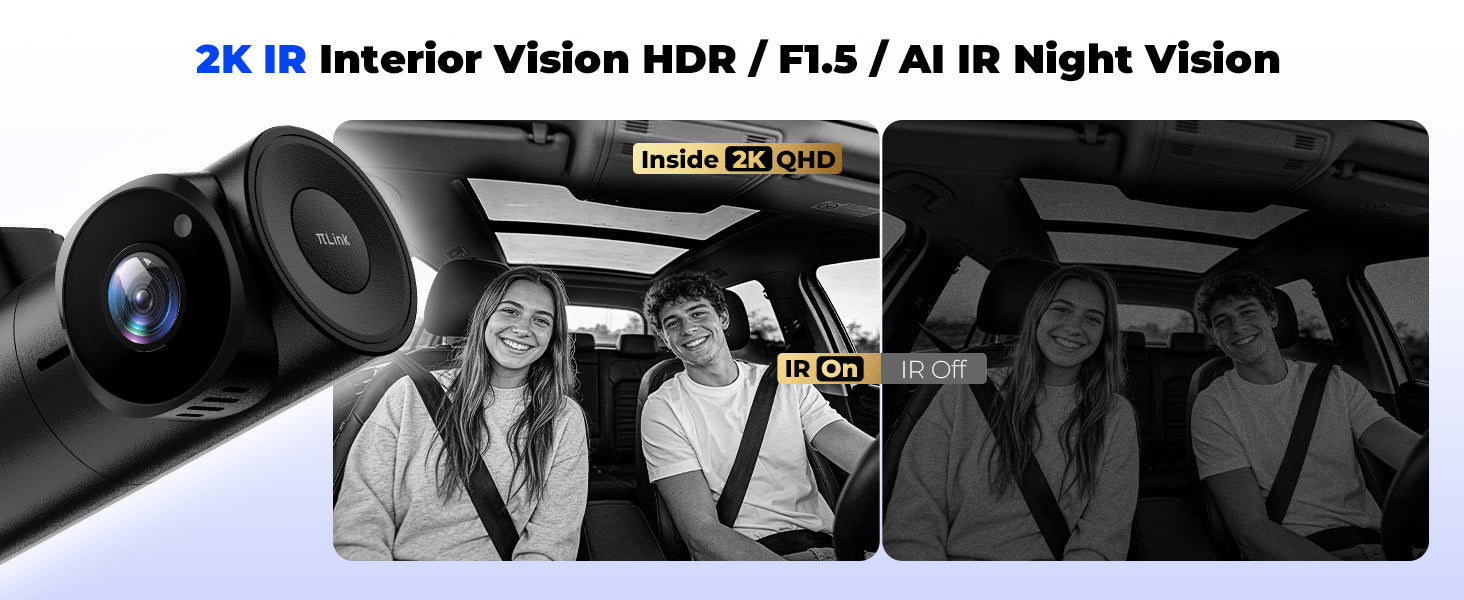 HDR Dash Cam for Better Low-Light and Backlight Detail
