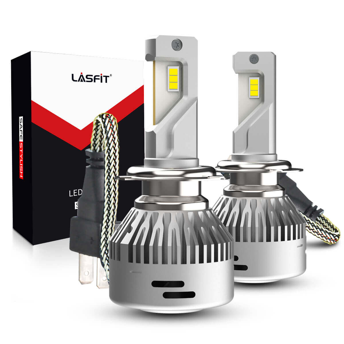 Bombillas LED H1, Pulilang H1 LED de haz alto de 60 W (2x30 W
