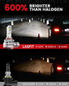 3.Lasfit LAair H10 600% brighter than halogen bulbs with temperature color