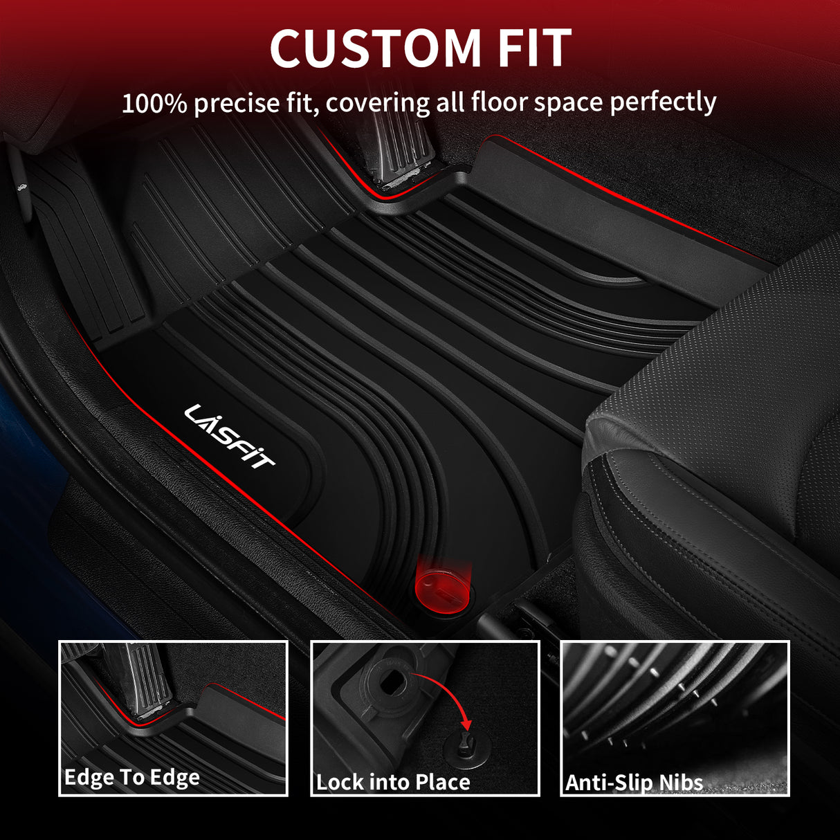 Fit for 2020-2025 Hyundai Palisade Floor Mats or Seatback & Cargo Mat, Fit 7 Seats or 8 Seats