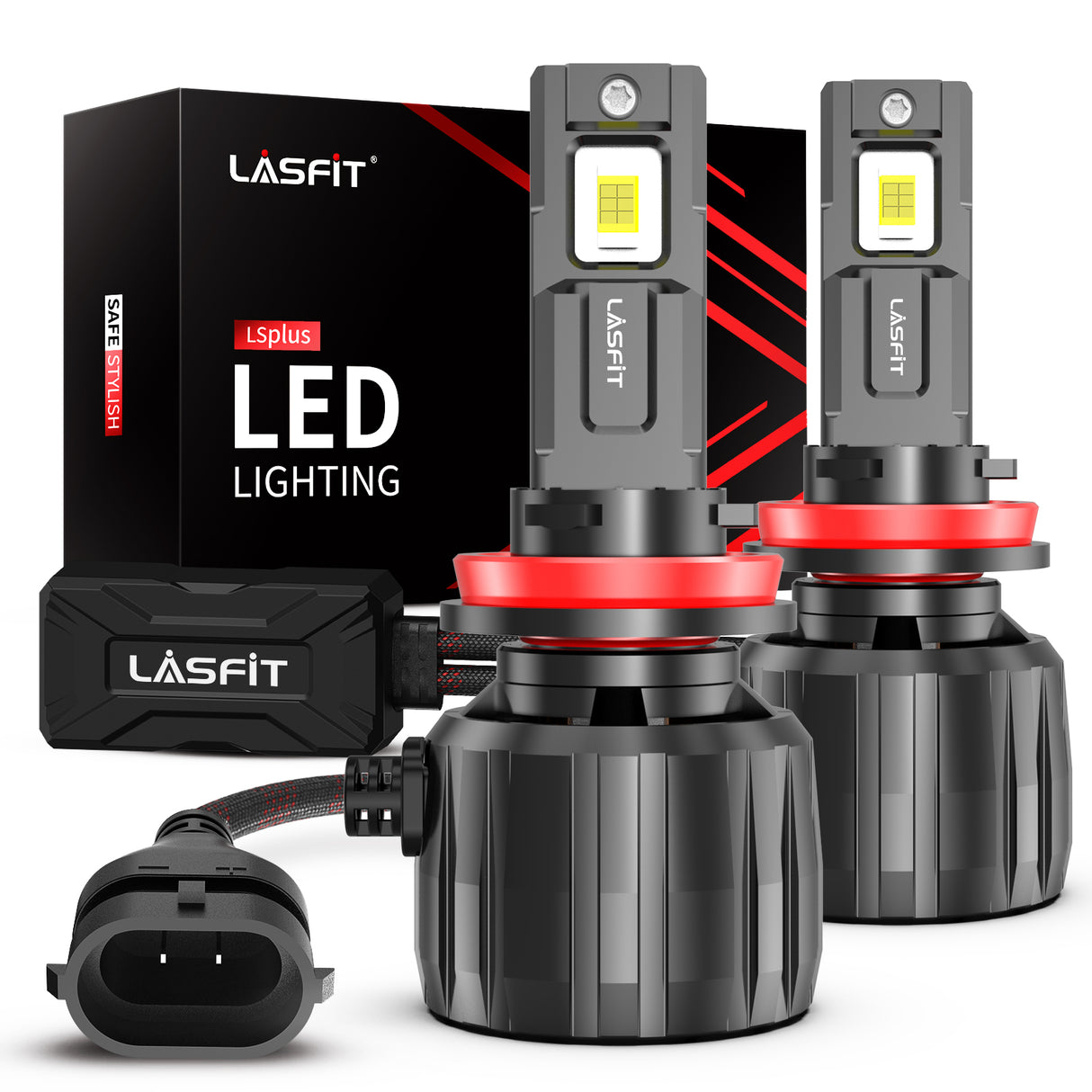 130W H11 H8 H9 LS Plus Series | 13,000LM 6000K LED Bulbs