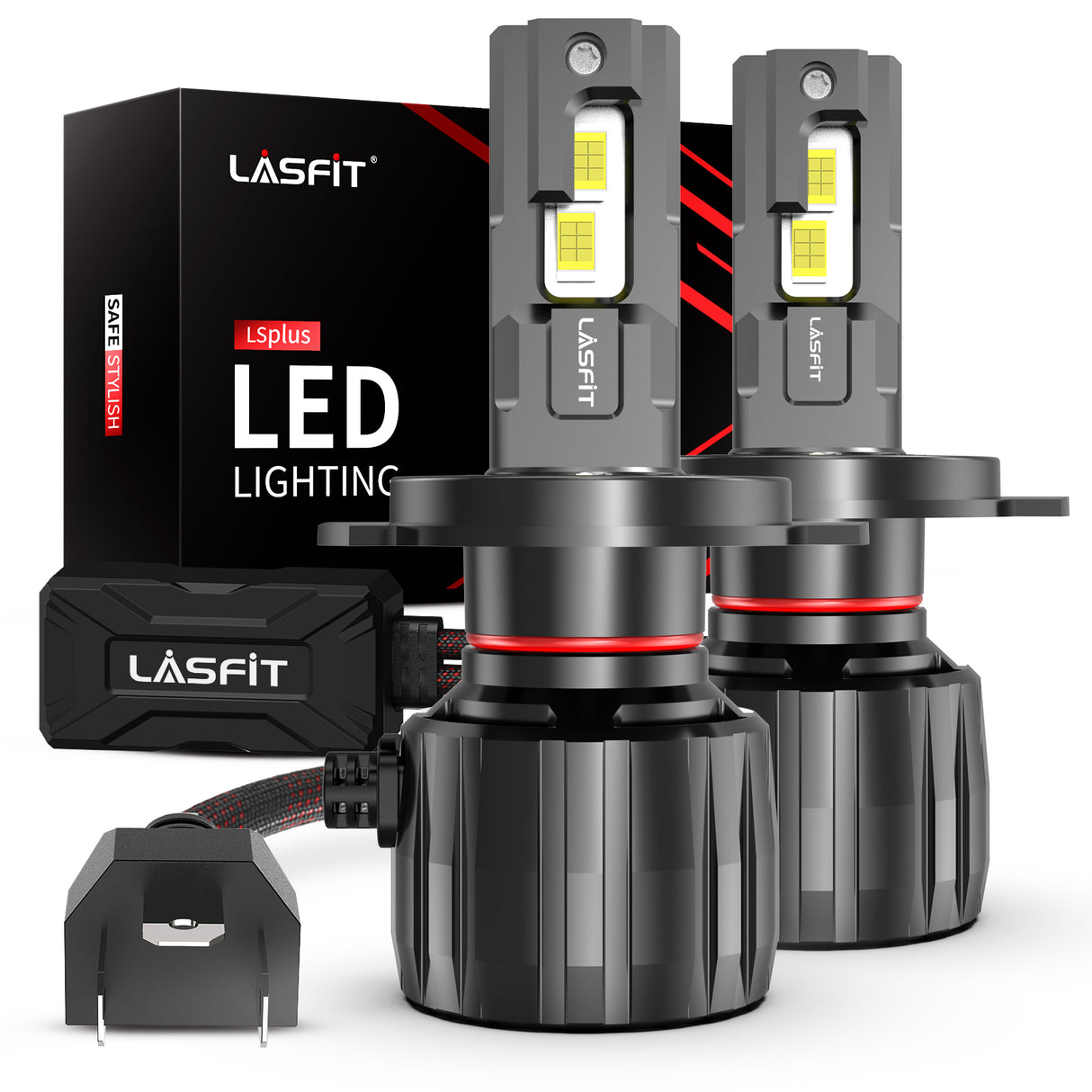 130W 9003 H4 HB2 LS Plus Series | 13,000LM 6000K LED Bulbs
