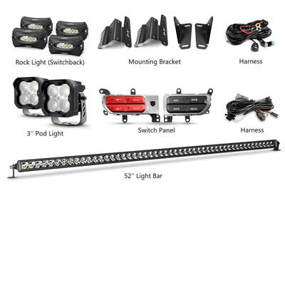Jeep Wrangler 2018-2023 Combo Package Upgrades