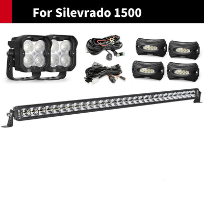 LASFIT Bombilla LED H11 para Chevy 2019-2024 - Silverado 1500  WT/Custom/Custom Trail Boss Lights, para Silverado HD 2500 3500  WT/Custom/LT, 10000LM