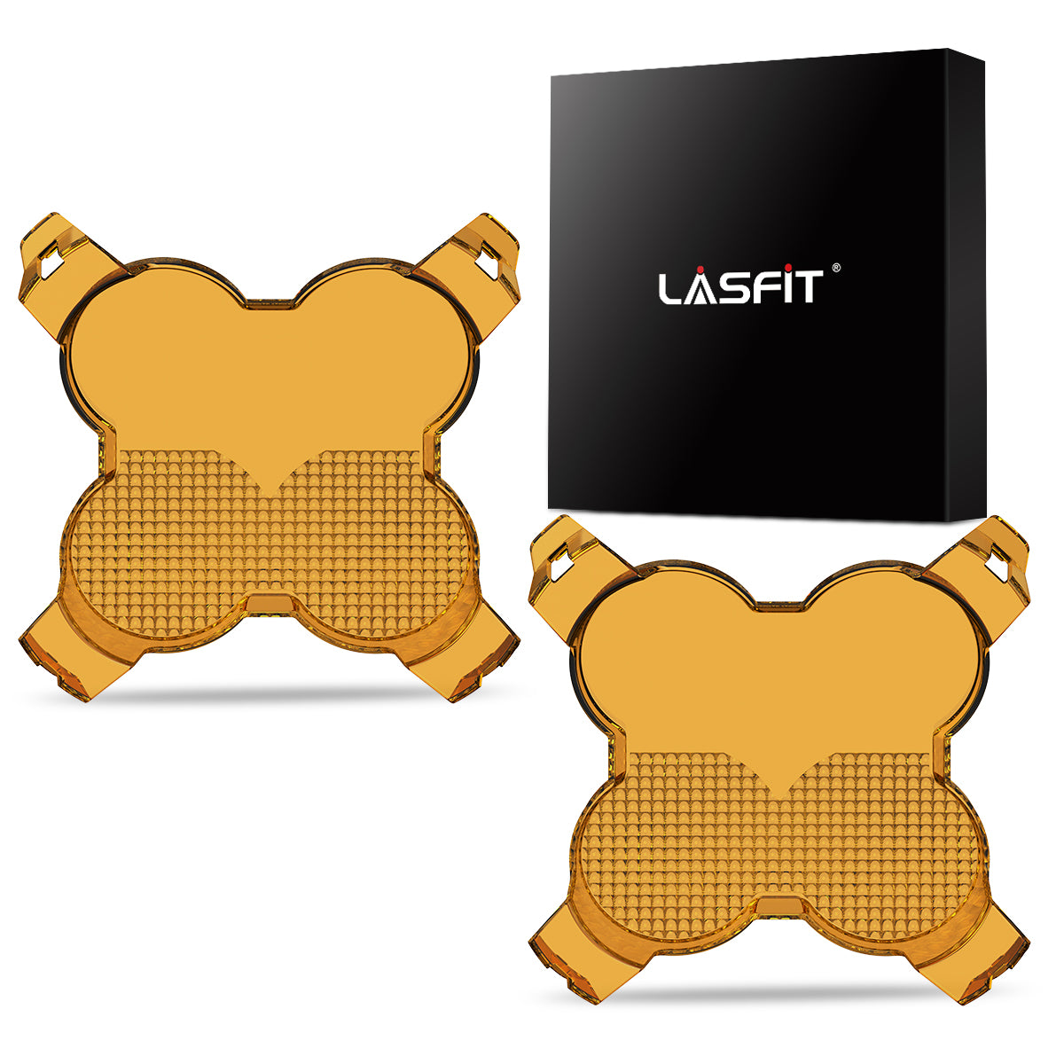 5 inch led len amber combo