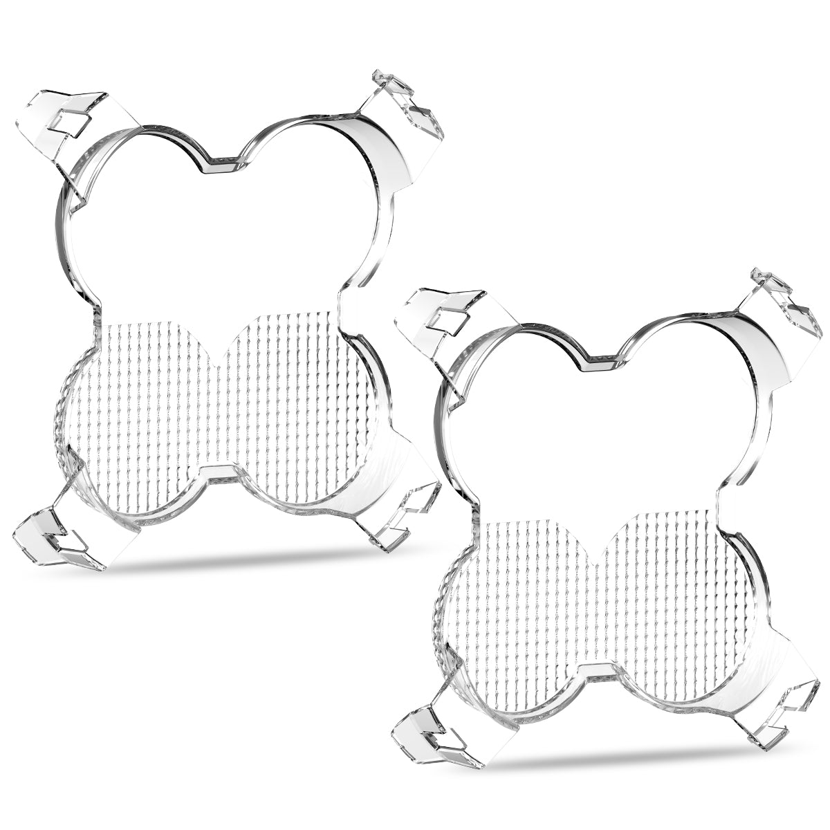 5 inch led white combo pod light lens
