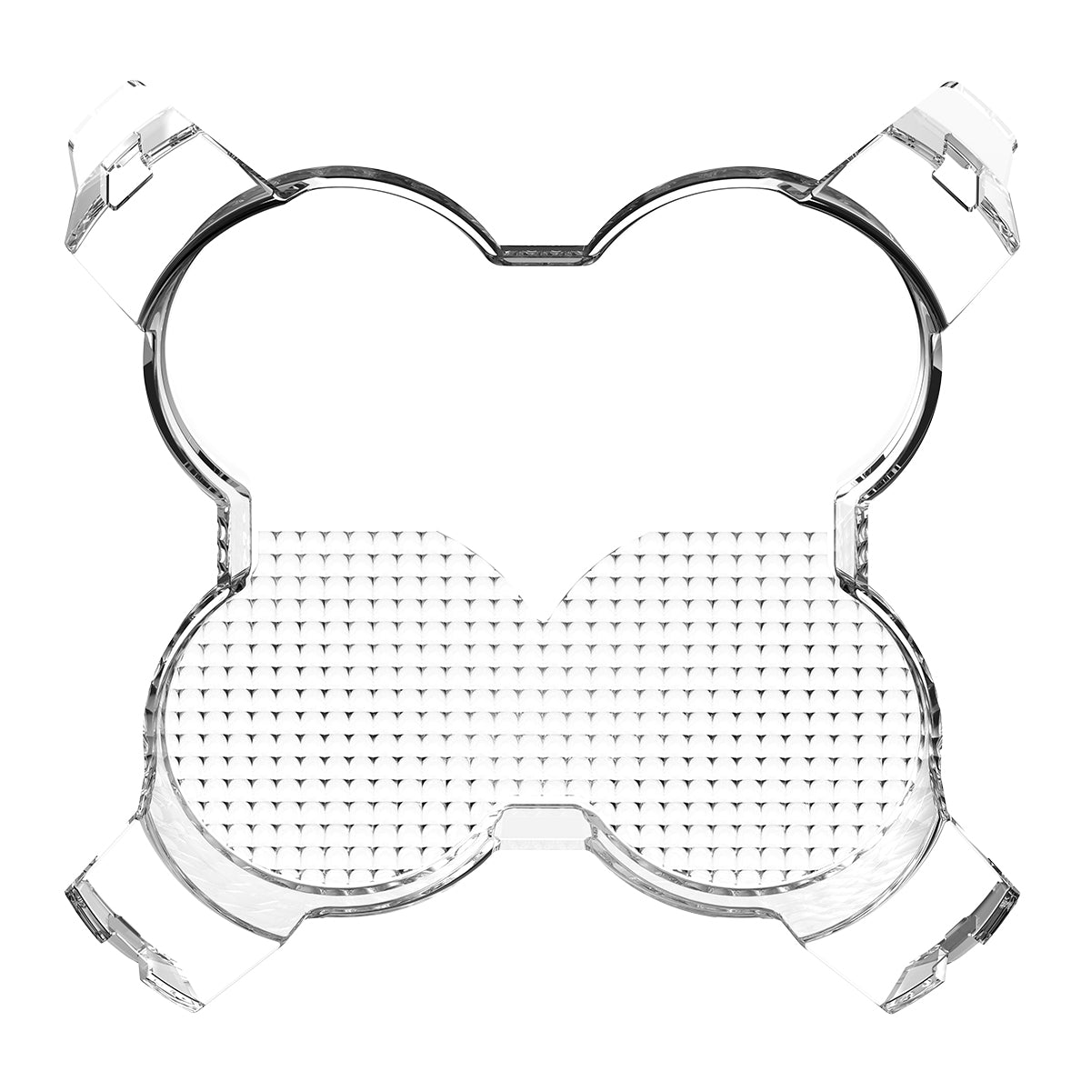 5 inch white combo led pod light len