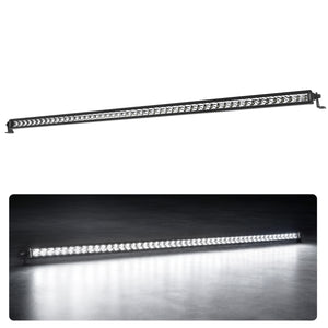 LASFIT Off-Road LED Light Bars 12 22 32 42 52 Inch Spot Flood Combo Single Row - White