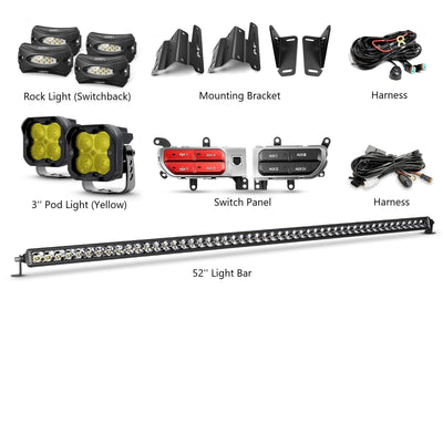 Jeep Wrangler 2018-2023 Combo Package Upgrades
