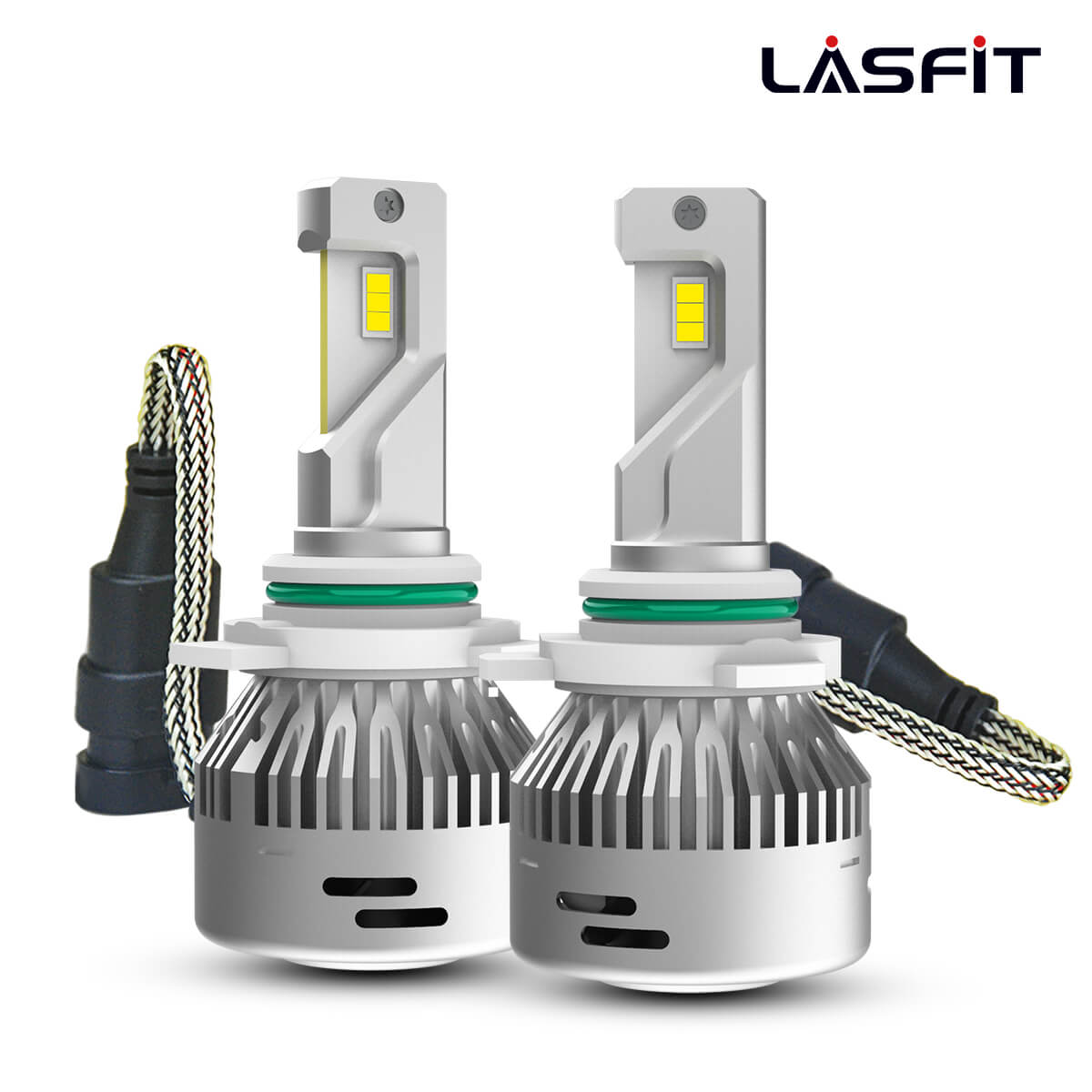 Ampoules de phares à LED 9012 / HIR2 série Perfect Fit 8000 Lumens