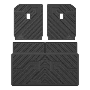 Fit for 2022-2024 Rivian R1S Floor Mats / Backrest Mats & Cargo Mat