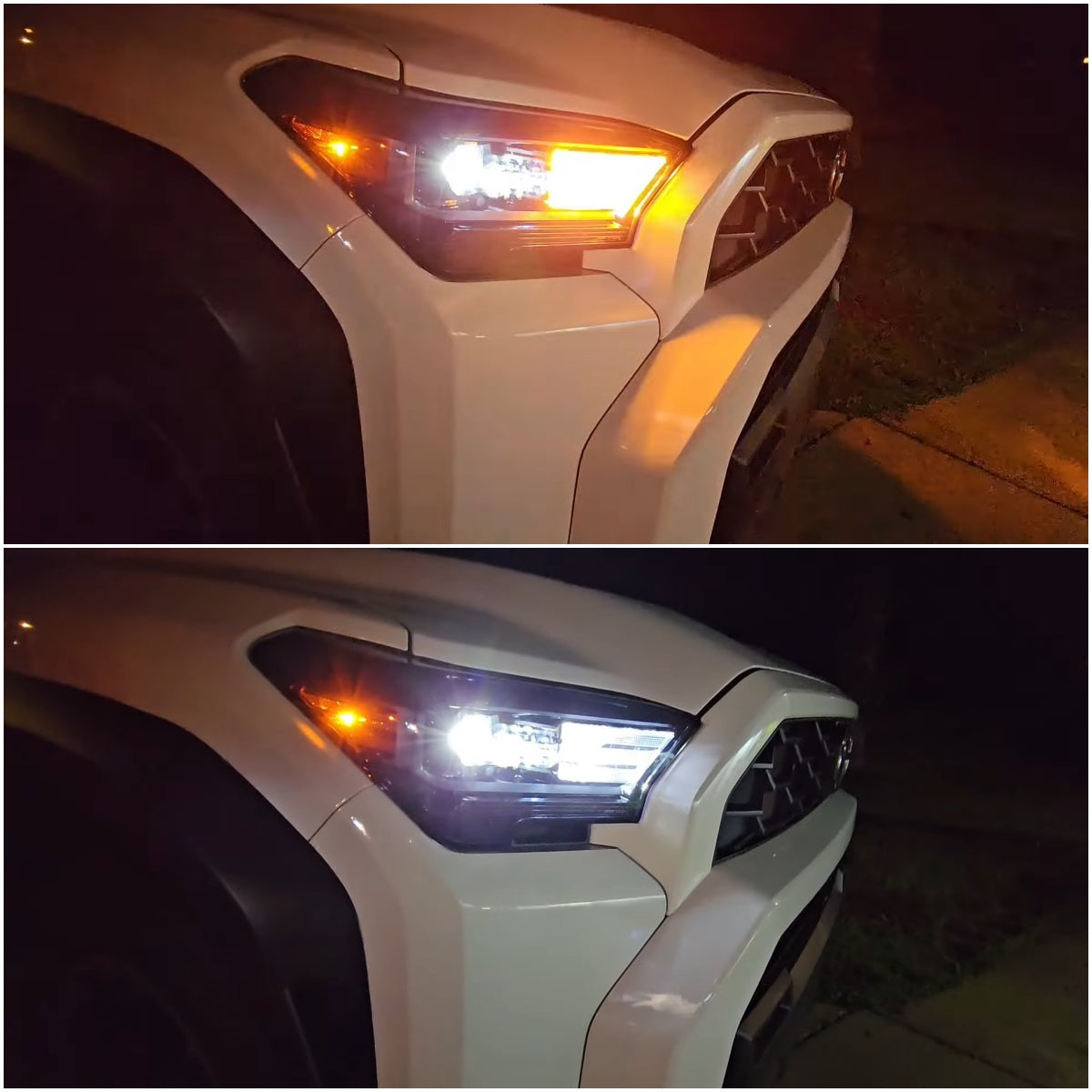 6th gen toyota 4Runner front turn signal lights 03