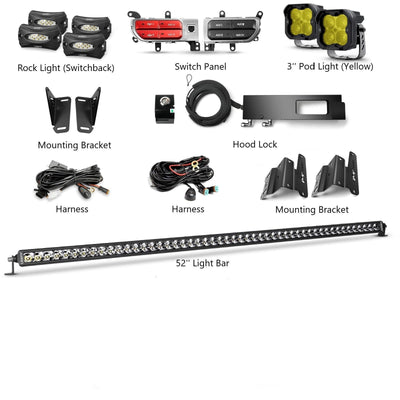 Jeep Wrangler 2018-2023 Combo Package Upgrades