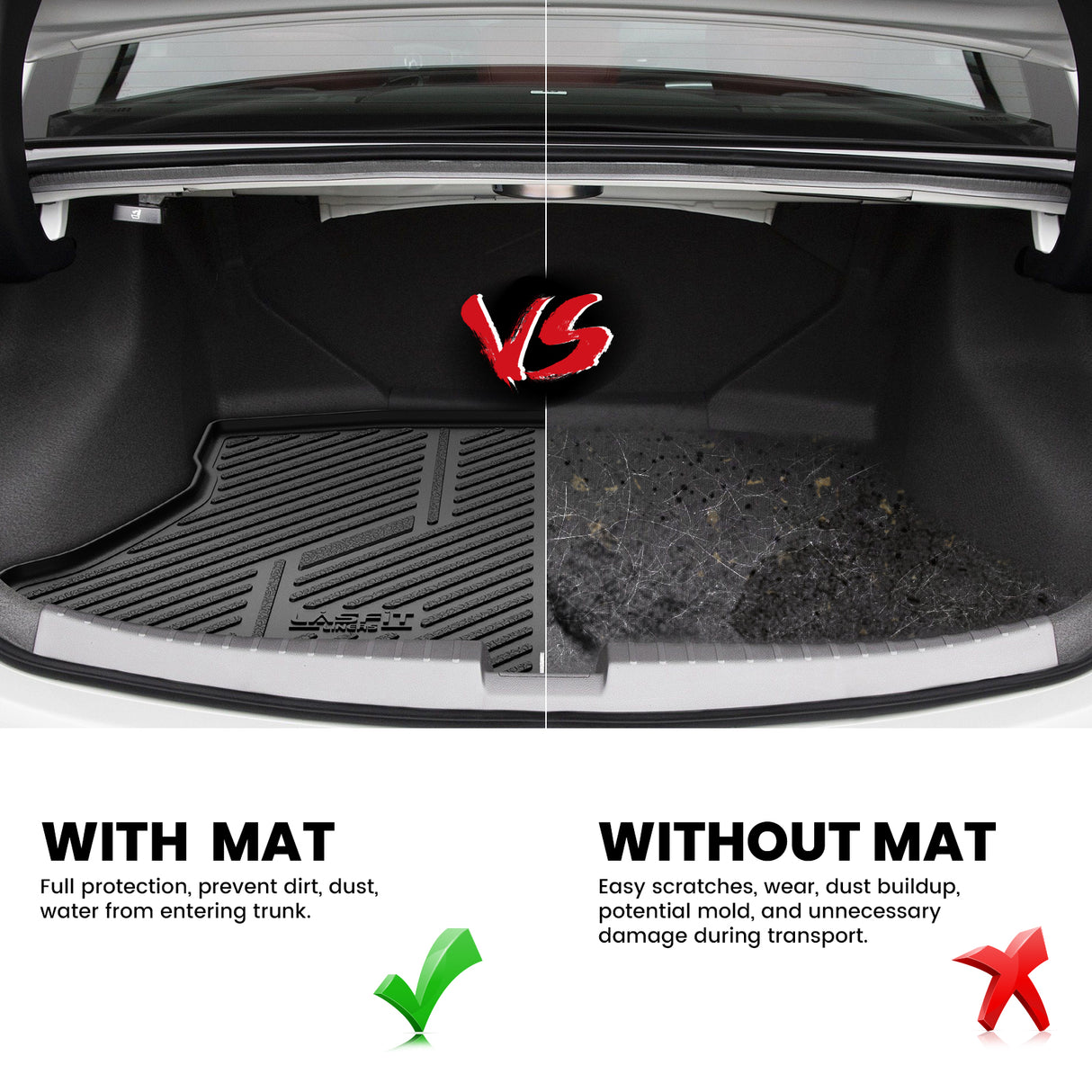 Fit for 2013-2022 Acura ILX Floor Mats / Cargo Mat
