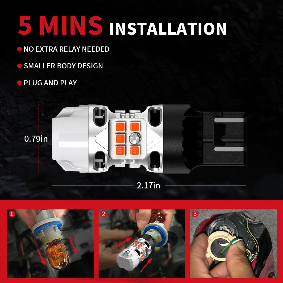 Fit for 2014-2019 Infiniti Q50 LED Exterior Interior Lights Plug and Play