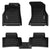 Audi Q5 2018-2024 Custom Floor Mats TPE Material 1st & 2nd Row