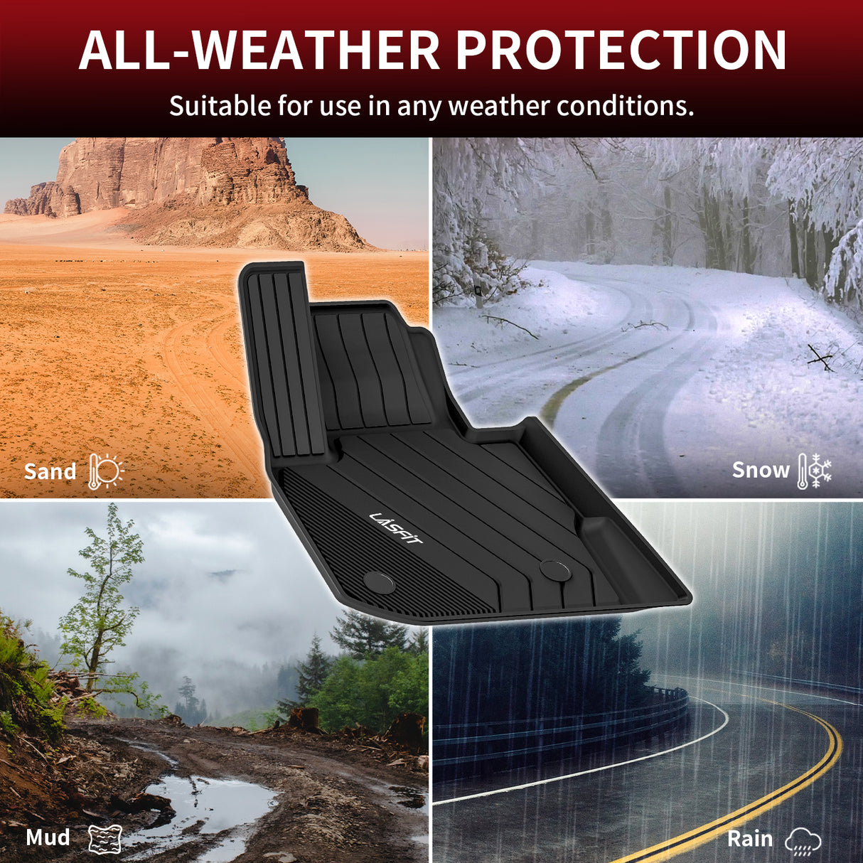 BMW X3 X4 All Weather Floor Mats