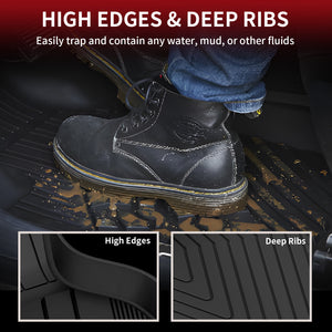BMW X3 X4 High Edges Floor Mats