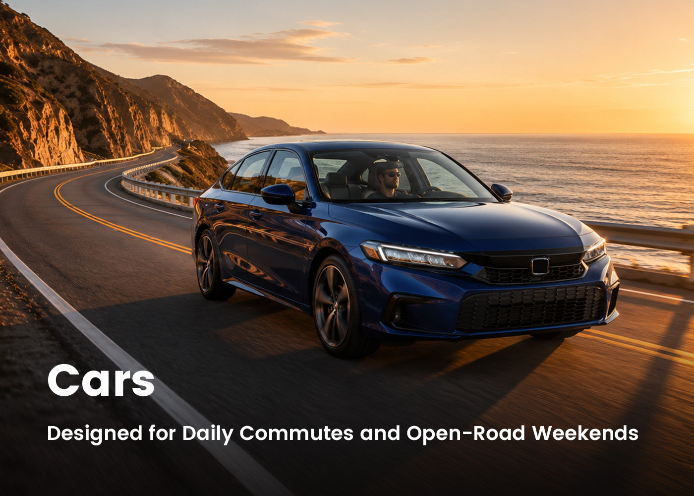 Cars designed for daily commutes and open-road weekends