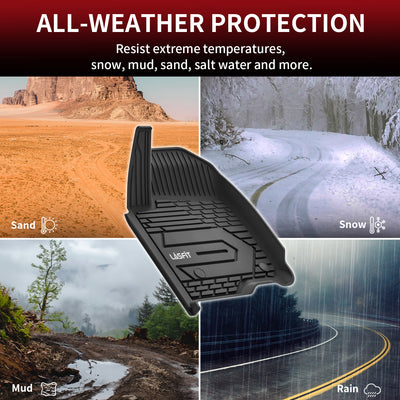 Chevrolet Silverado 2500HD 3500HD floor mats All Weather