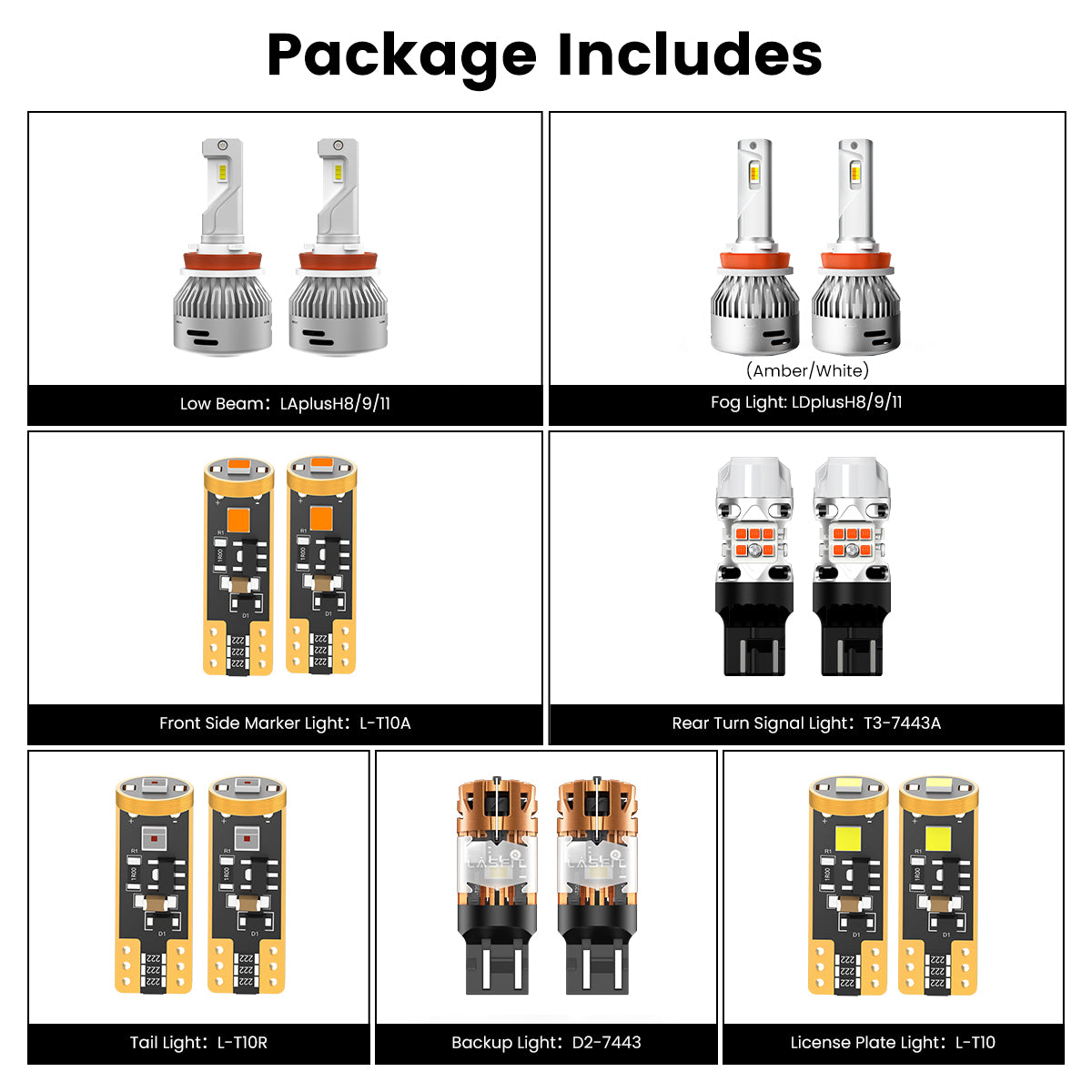 Combo package fit for 2018-2021 Subaru Crosstrek basic