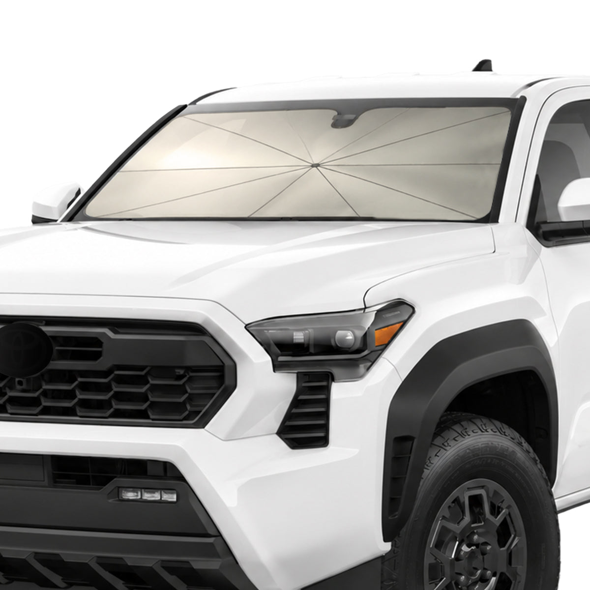Custom-Fit Windshield Sun Shade Umbrella for 2016-2026 Toyota Tacoma