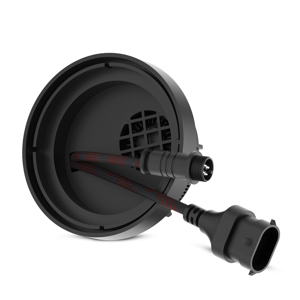 Custom-design dust cover with embed turbo fan
