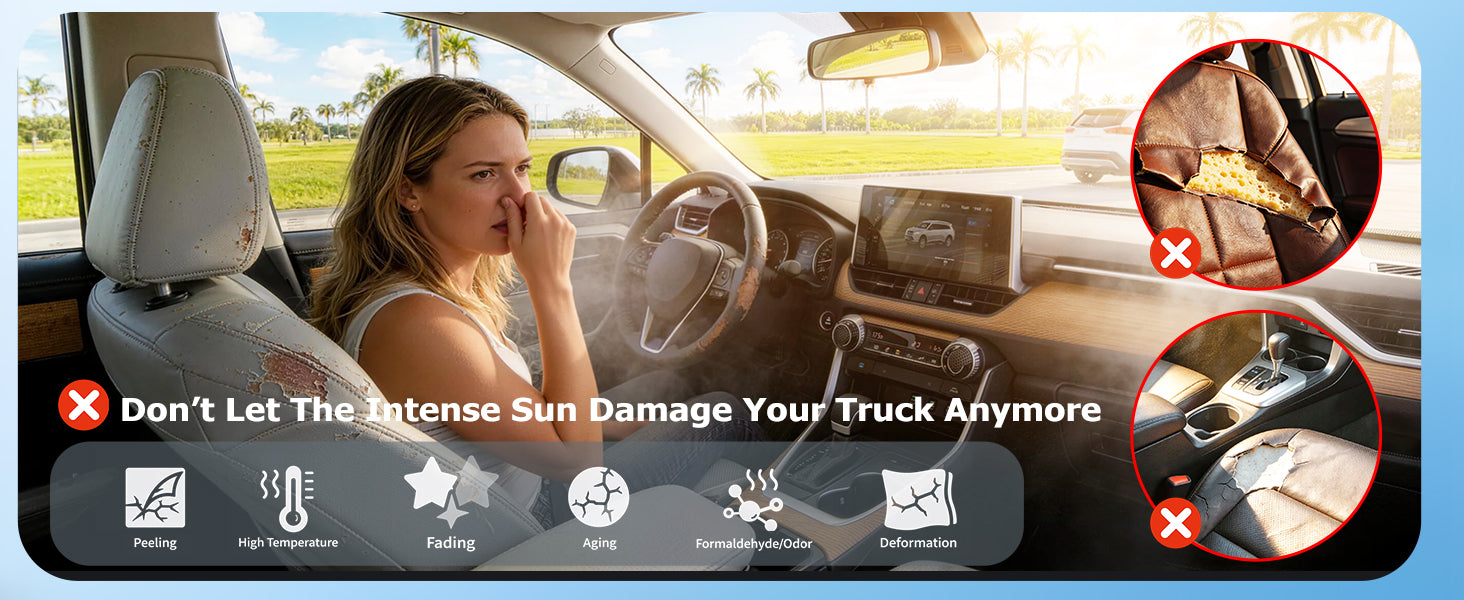Don't let the intense sun damage your truck anymore