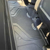 Tesla Model Y 2020-2023 Custom Floor Mats TPE Material 1st & 2nd & Cargo, Don't fit 7 Seats