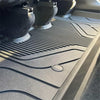 Tesla Model Y 2020-2023 Custom Floor Mats TPE Material 1st & 2nd & Cargo, Don't fit 7 Seats