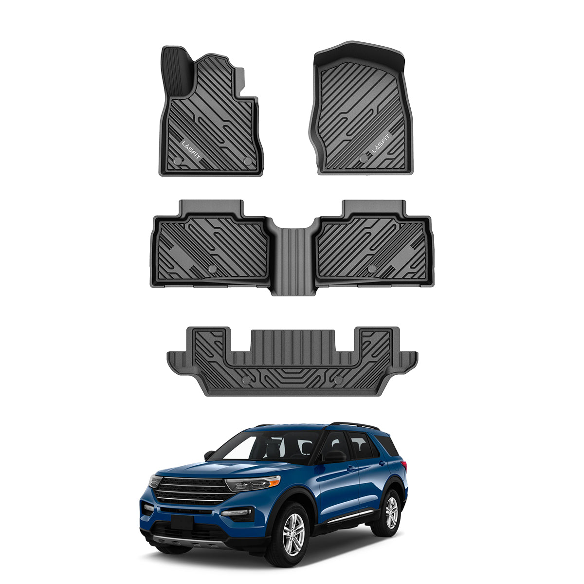 2020-2022 Volkswagen Passat All-Weather Floor Mats, Free Shipping