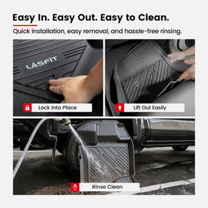 F-150 Floor Mats Easy Installing Easy Cleaning