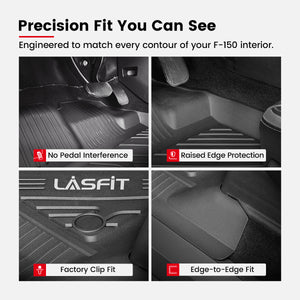 F-150 Floor Mats Precision Fit