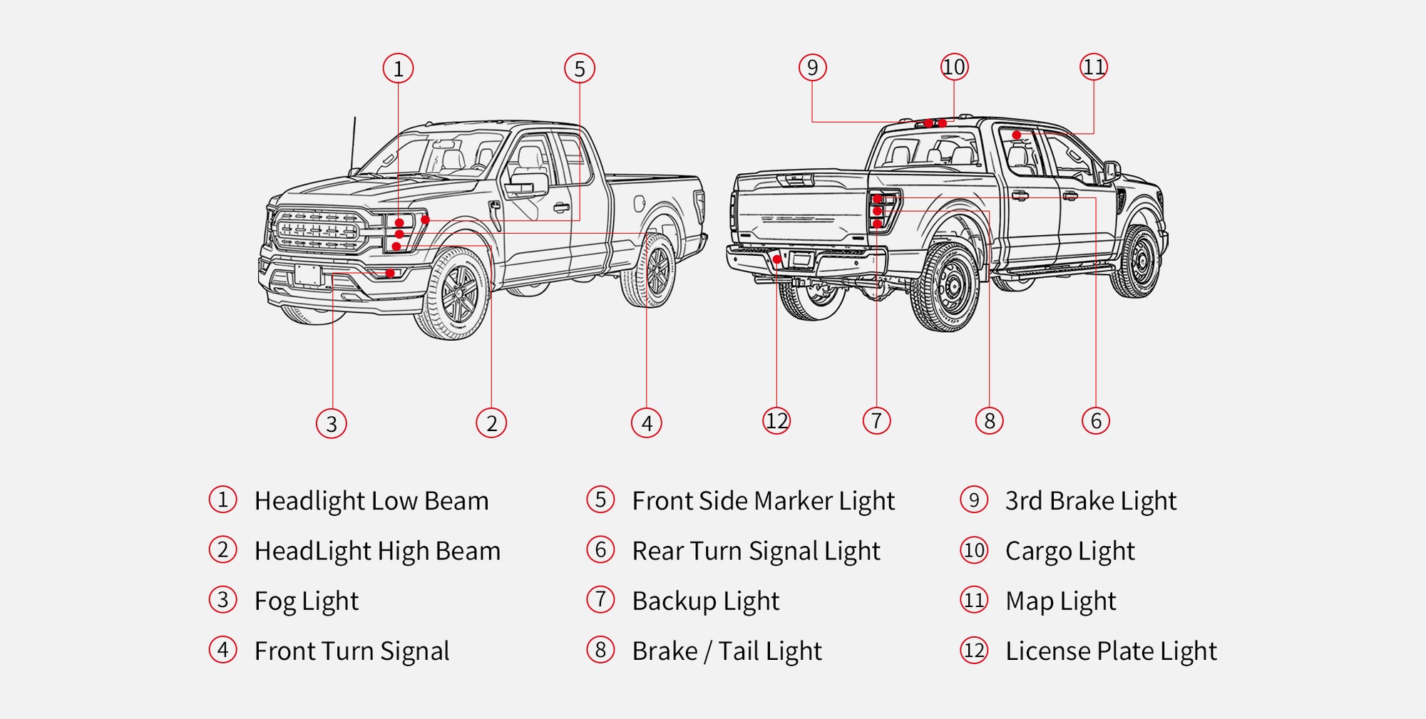 F-150 lighting location