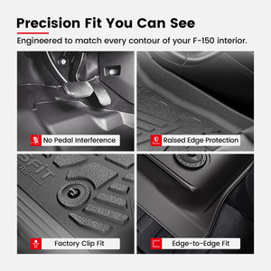 F150 SuperCab Floor Mats Precision