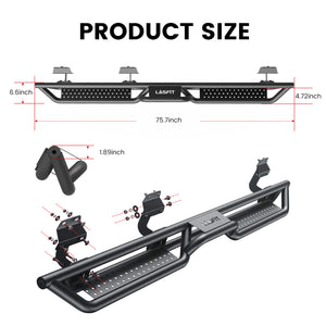 Fit for 2017-2026 Ford F-250 F-350 Running Boards Side Steps, Fit Crew Cab ONLY