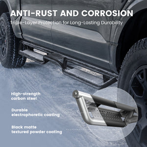 Fit for 2017-2026 Ford F-250 F-350 Running Boards Side Steps, Fit Crew Cab ONLY