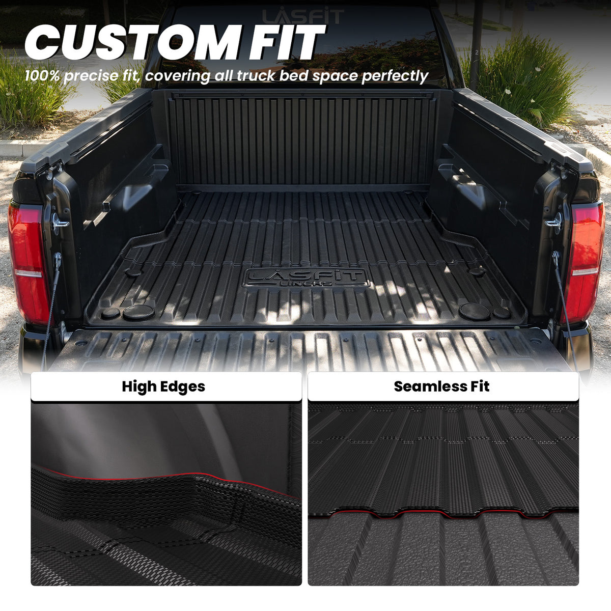 Fit for Toyota 2024 5FT/6FT Custom Truck Bed Mat