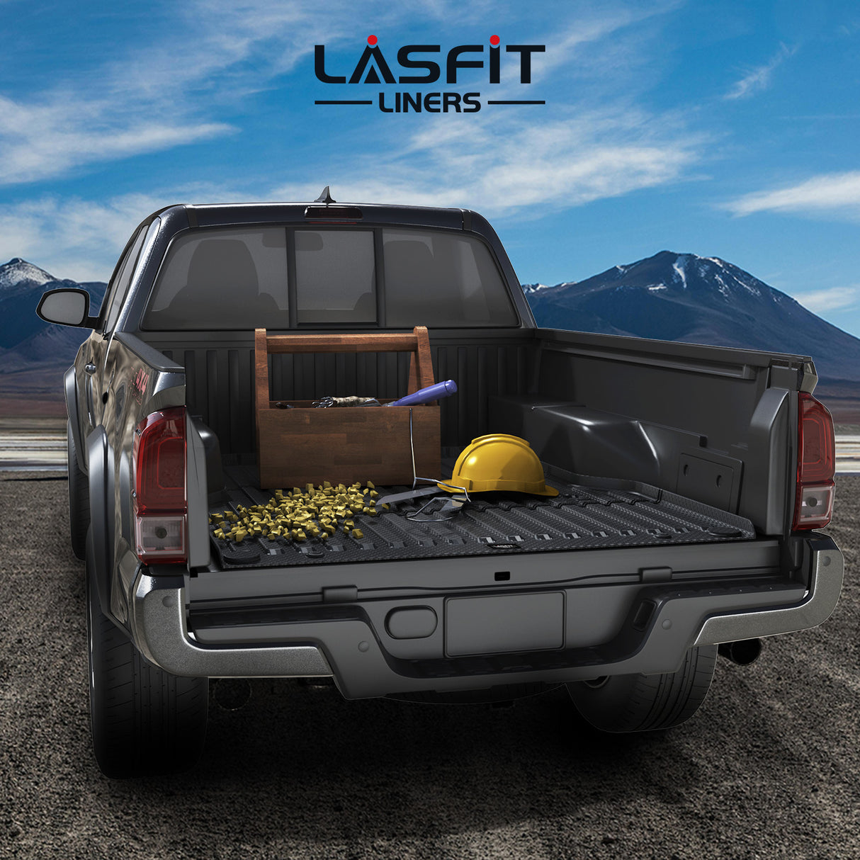 Fit for Toyota Tacoma 5Feet 2005-2023 Heavy Duty Custom Bed Liners All Weather Protection TPE 
