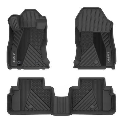 Subaru Forester 2019-2024 Custom Floor Mats TPE Material 1st & 2nd Row Seat