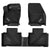 Ford Edge/ Edge ST 2015-2024 Custom Floor Mats TPE Material 1st & 2nd Row Seat