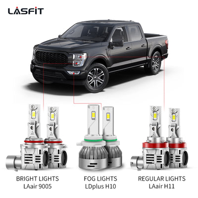FordF-150 compatible LAair LED bulbs