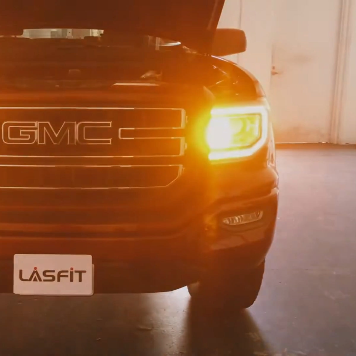 GMC Sierra 1500 7443 lasfit led front turn signal light