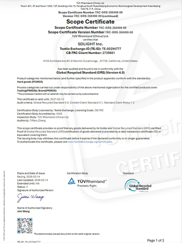 GRS Certification