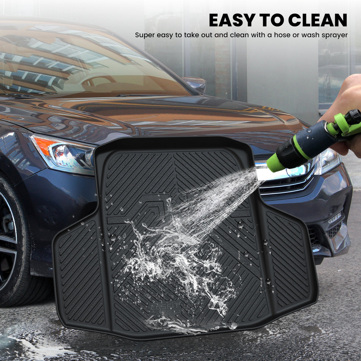 Fit for 2018-2022 Honda Accord Custom Floor Mats & Cargo Mat, Hybrid Model Included