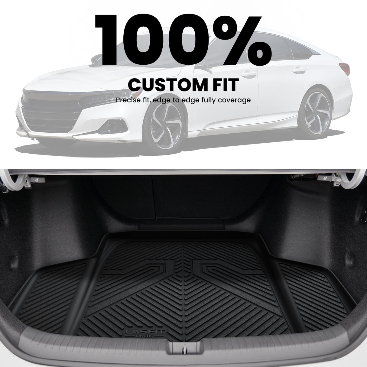 Fit for 2018-2022 Honda Accord Custom Floor Mats & Cargo Mat, Hybrid Model Included