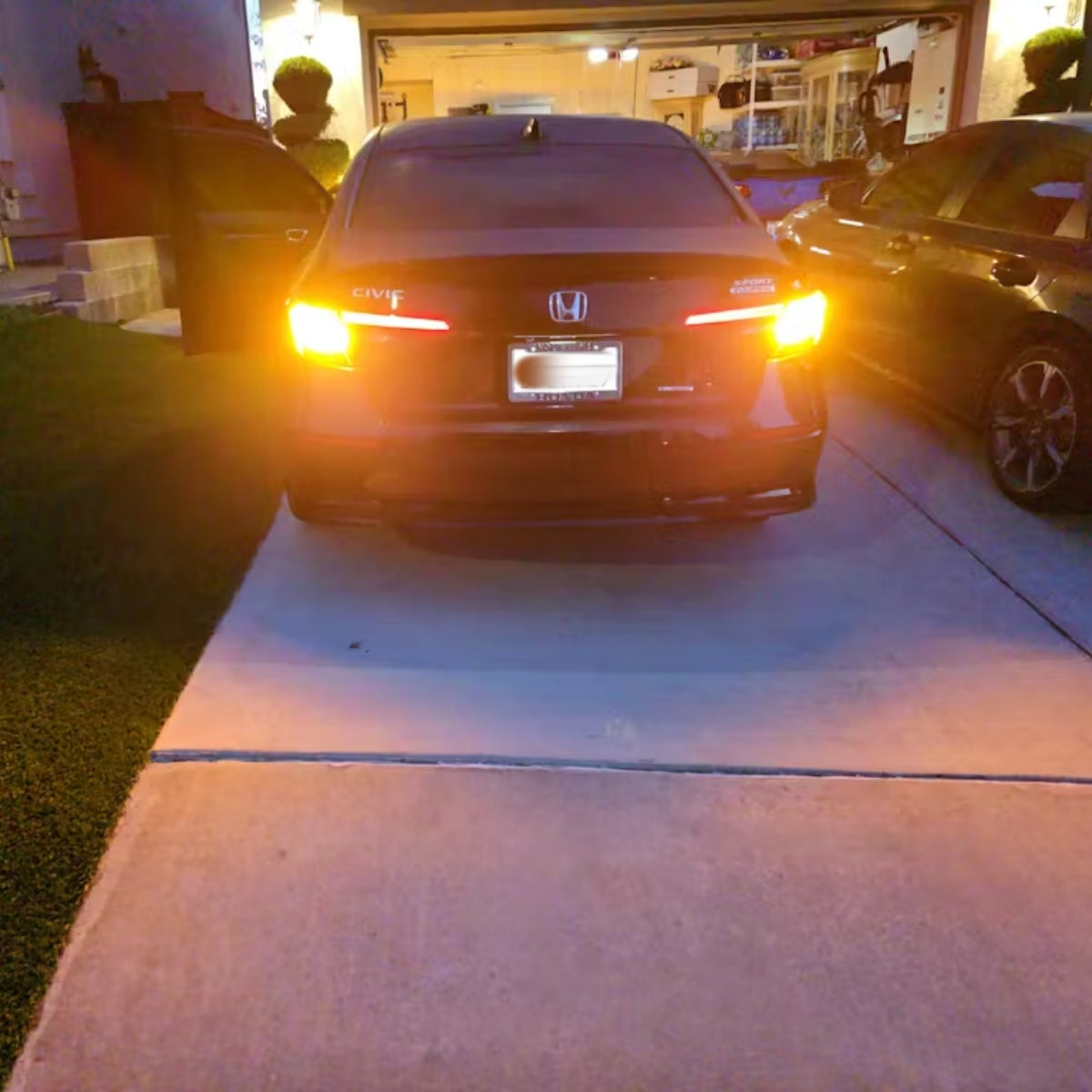 Lasfit 7443 LED rear turn signal lights for Honda Civic