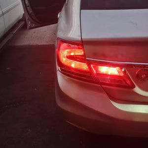 Honda Civic 7443 red brake tail lights