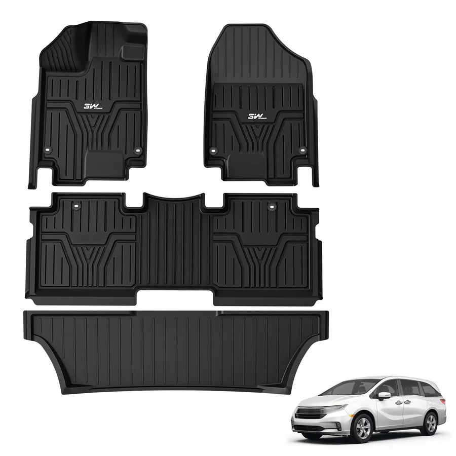 3W honda odyssey floor mats