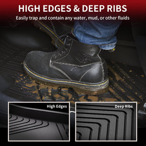 Honda Accord 2023 2024 High Edges Floor Mats